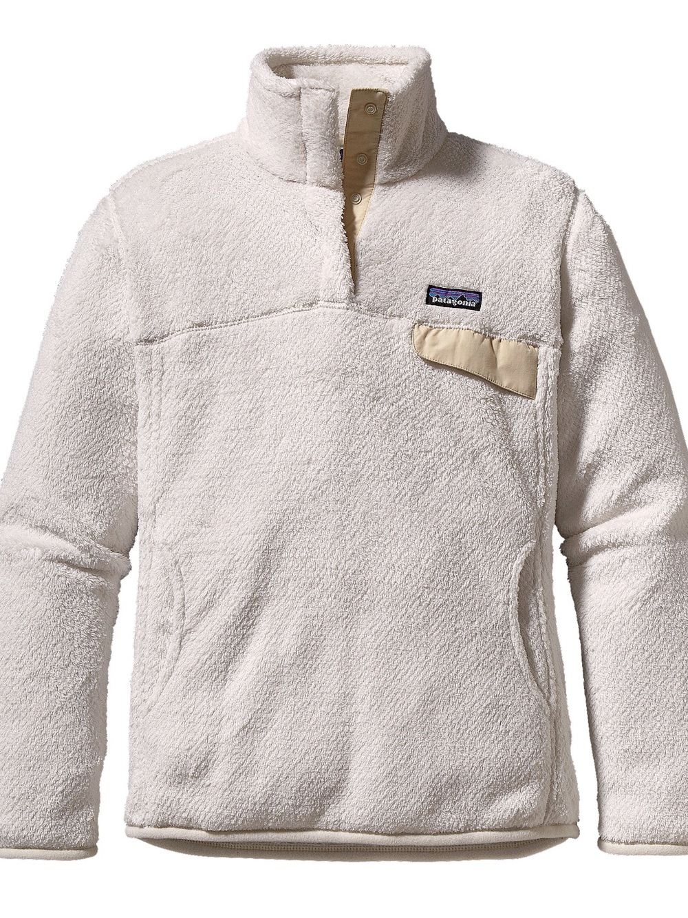 Patagonia Re-Tool Snap-T Pullover Fleece Jacket Birch Cream Women’s XS